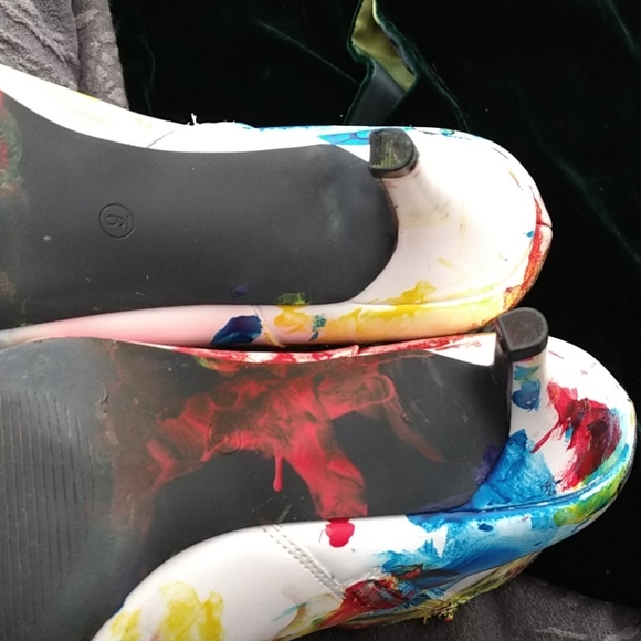 Paint poured model boots - Picture 4 of 6
